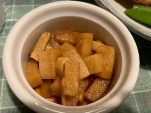 ★大根の醤油づけ