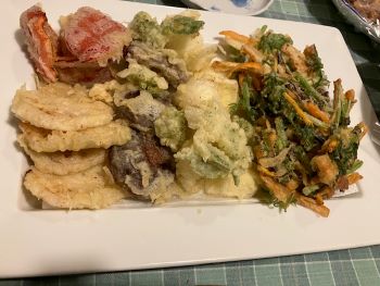 ★野菜の天ぷら