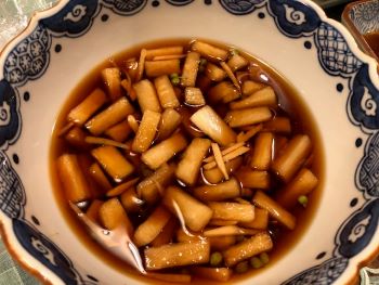★大根の醤油づけ