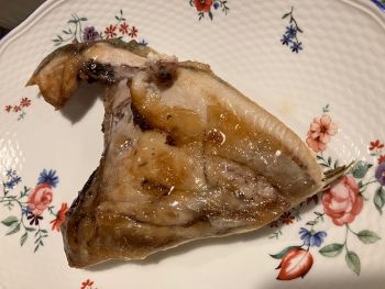 ★ぶりカマの塩焼き