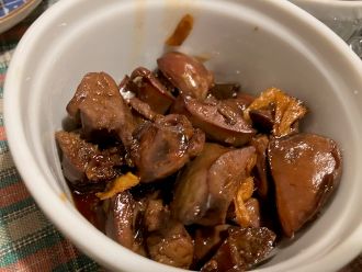 ★レバーの煮物