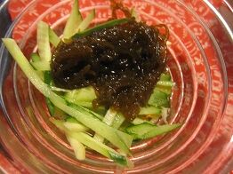 ★モズクきゅうり酢