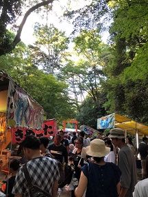 0 下鴨神社みたらし祭露店
