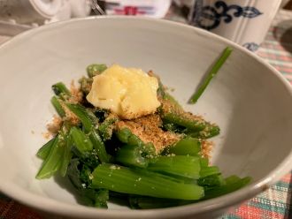 ★小松菜の胡麻和え