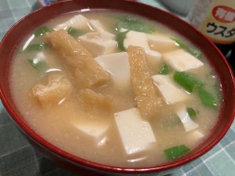 ★豆腐の味噌汁