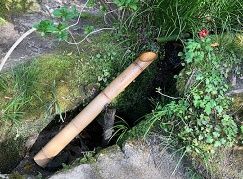 ⑧詩仙堂鹿威し