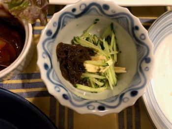 ★モズクきゅうり酢