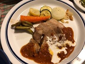 ブラ肉のロースト