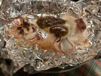 ★イカワタの塩焼き