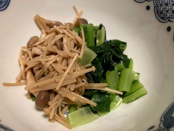 ★小松菜、エノキ、シメジあえ