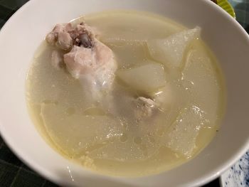 ★トウガンと手羽元のスープ