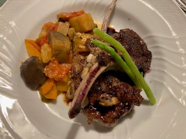 ★骨付き仔羊のグリル