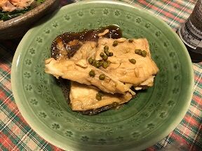 鯛のアラダキ(のこりもの)