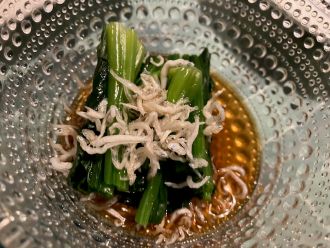 ★ほうれん草のジャコおろしポン酢