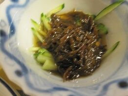 ★モズクきゅうり酢