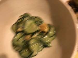 ★胡瓜とアゲの酢味噌和え