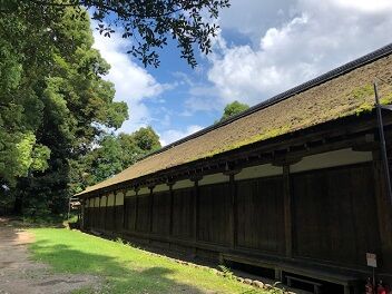 上賀茂神社境内の倉庫か