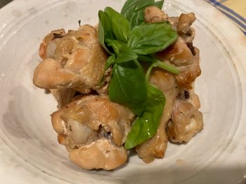 ★手羽元の塩バターガーリック煮