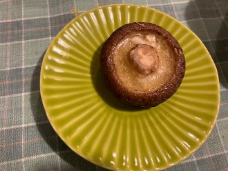 ★シイタケのガーリックバター焼き