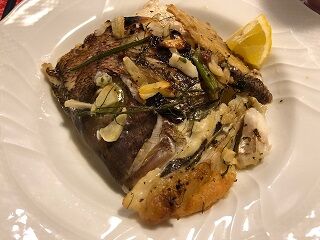 ★鯛のカブとのイタリア風ホイル焼き