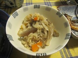 ★エノキダケの炊き込みご飯