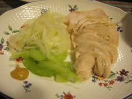 ★鶏の胸肉の酒蒸し