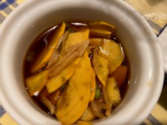★コリンキーの醤油漬け