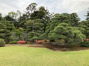 13 本丸庭園中