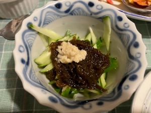 ★モズクきゅうり酢