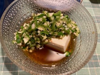 ★オクラ豆腐