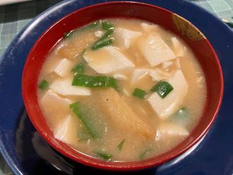 ★豆腐の味噌汁