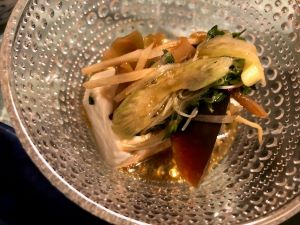 ★ピータン、ザーサイのせ豆腐