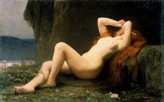 ジュール・ジョゼフ・ルフェーブル「洞窟のマグダラのマリア」