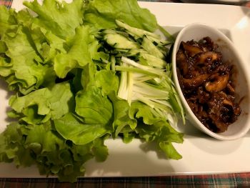 ☆牛肉と椎茸の　２