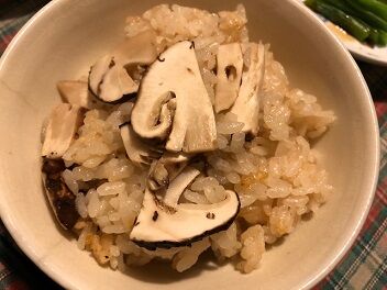 ★松茸ご飯
