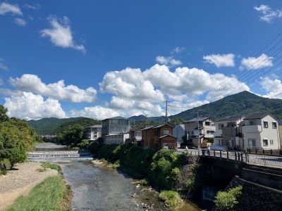 きょうの比叡（松ヶ崎橋より）
