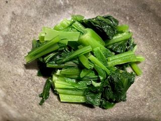 ★小松菜のおひたし