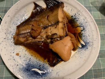 ★子持ちカレイの煮つけ