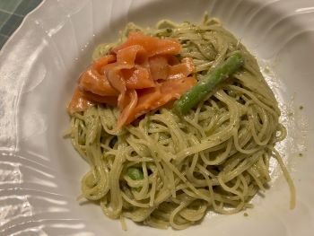 ★冷製咒のヴェーゼクリームパスタ