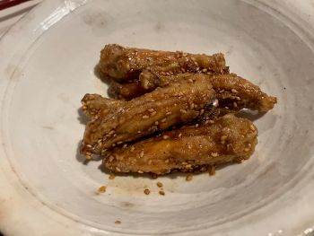 ★手羽先のから揚げ甘辛ソース