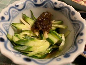 ★モズクきゅうり酢