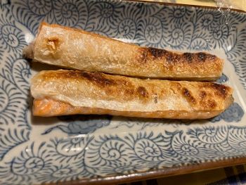 ★サーモンのハラスの塩焼き