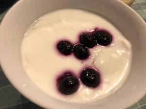 いつものフルーツヨーグルト
