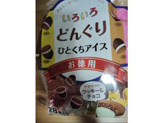 メイトー いろいろどんぐり クランチチョコアイス 4種