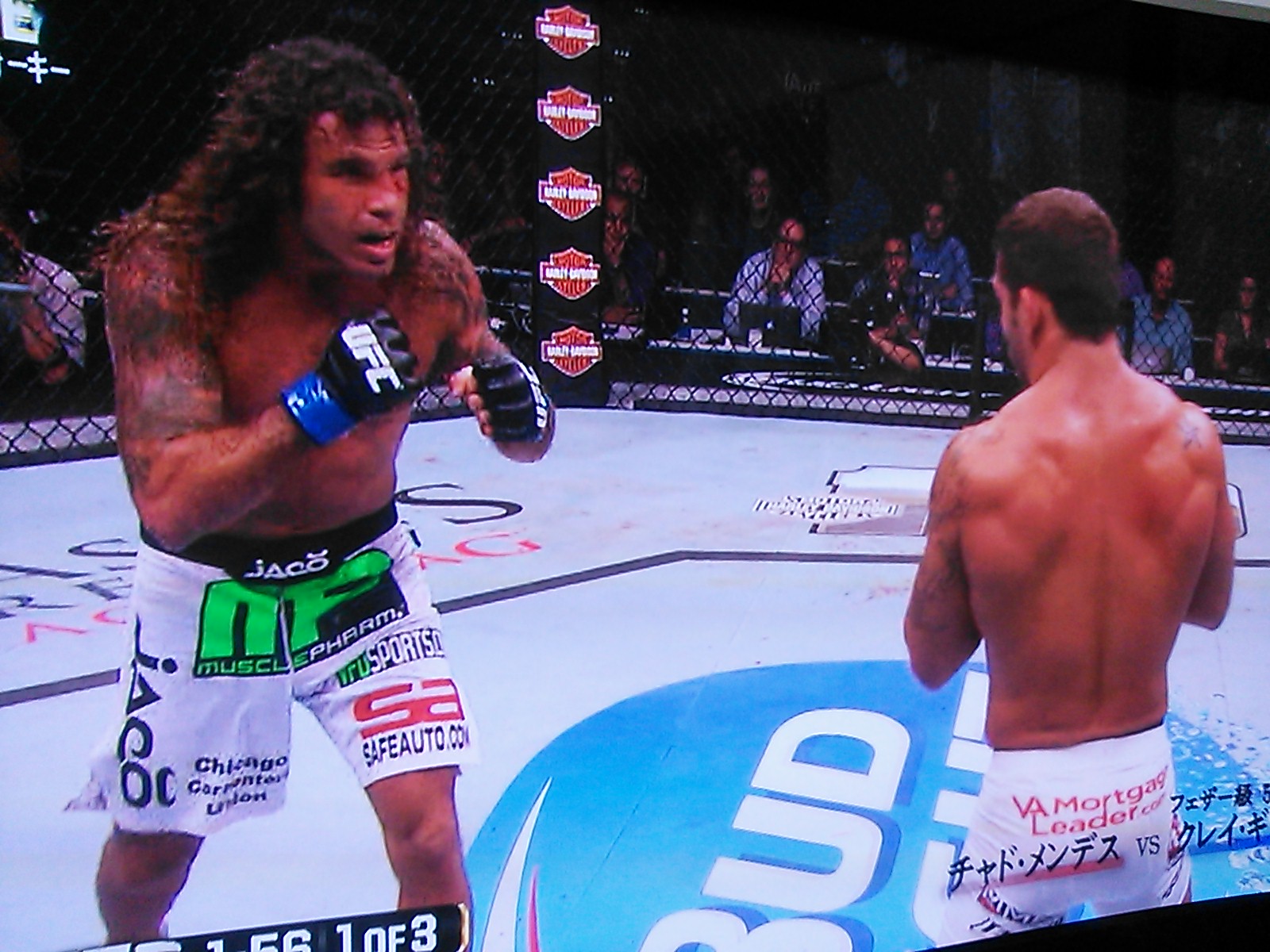 Ufc 164 チャド メンデス対クレイ グイダ戦 観戦終了 チーム吉鷹