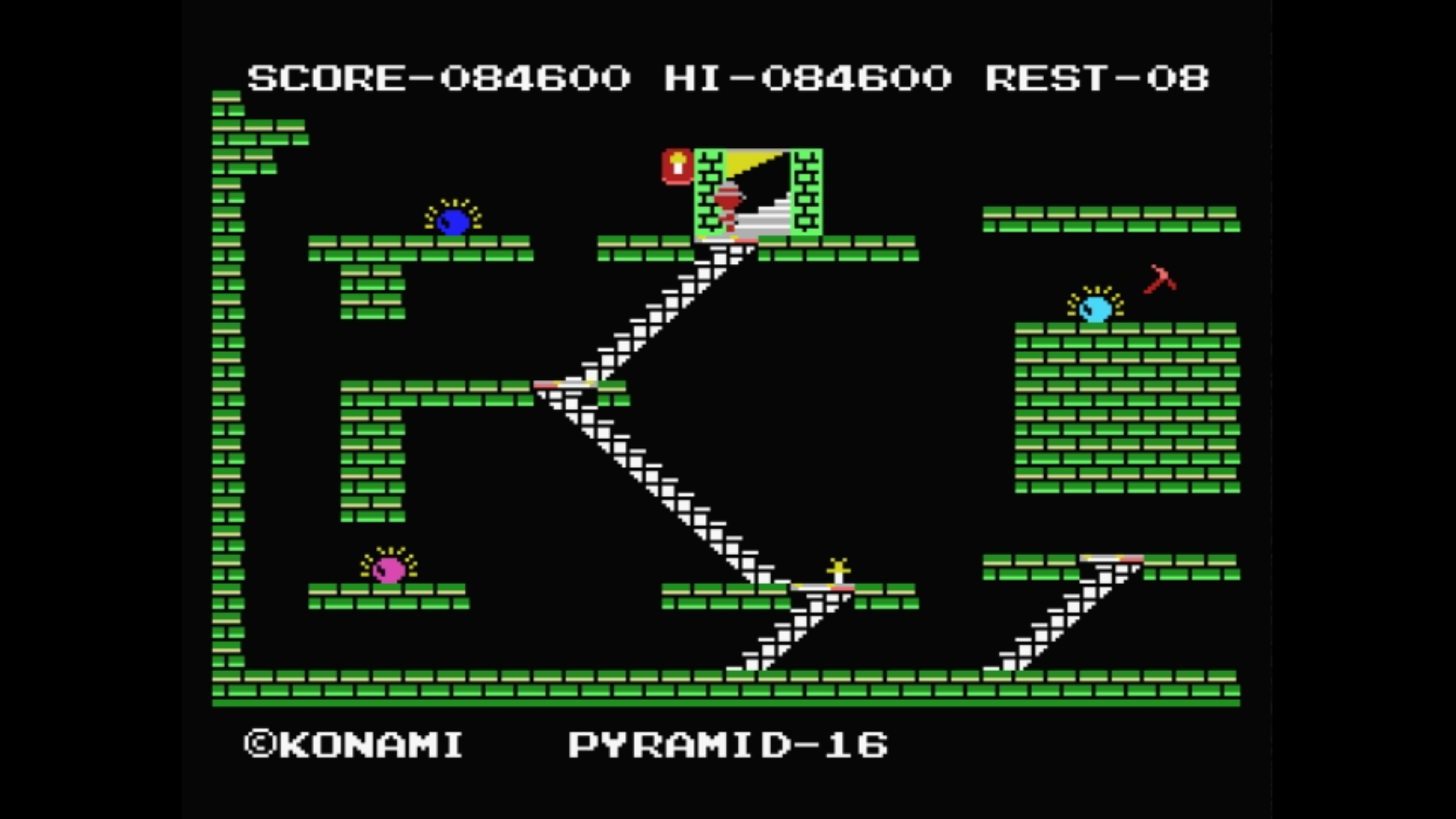 Msx コナミゲームコレクション Vol 1 秘蔵版 王家の谷 攻略まとめ シュタインズ ゲートを求めて Msx コナミゲームコレクション Vol 1 秘蔵版 王家の谷 攻略まとめ シュタインズ ゲートを求めて