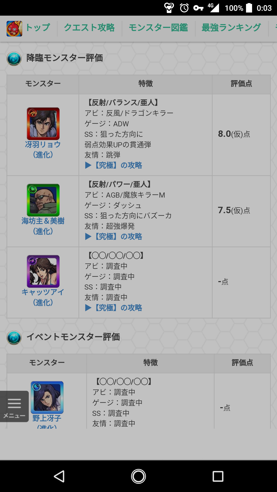 モンスト シティーハンターコラボとか シュタインズ ゲートを求めて