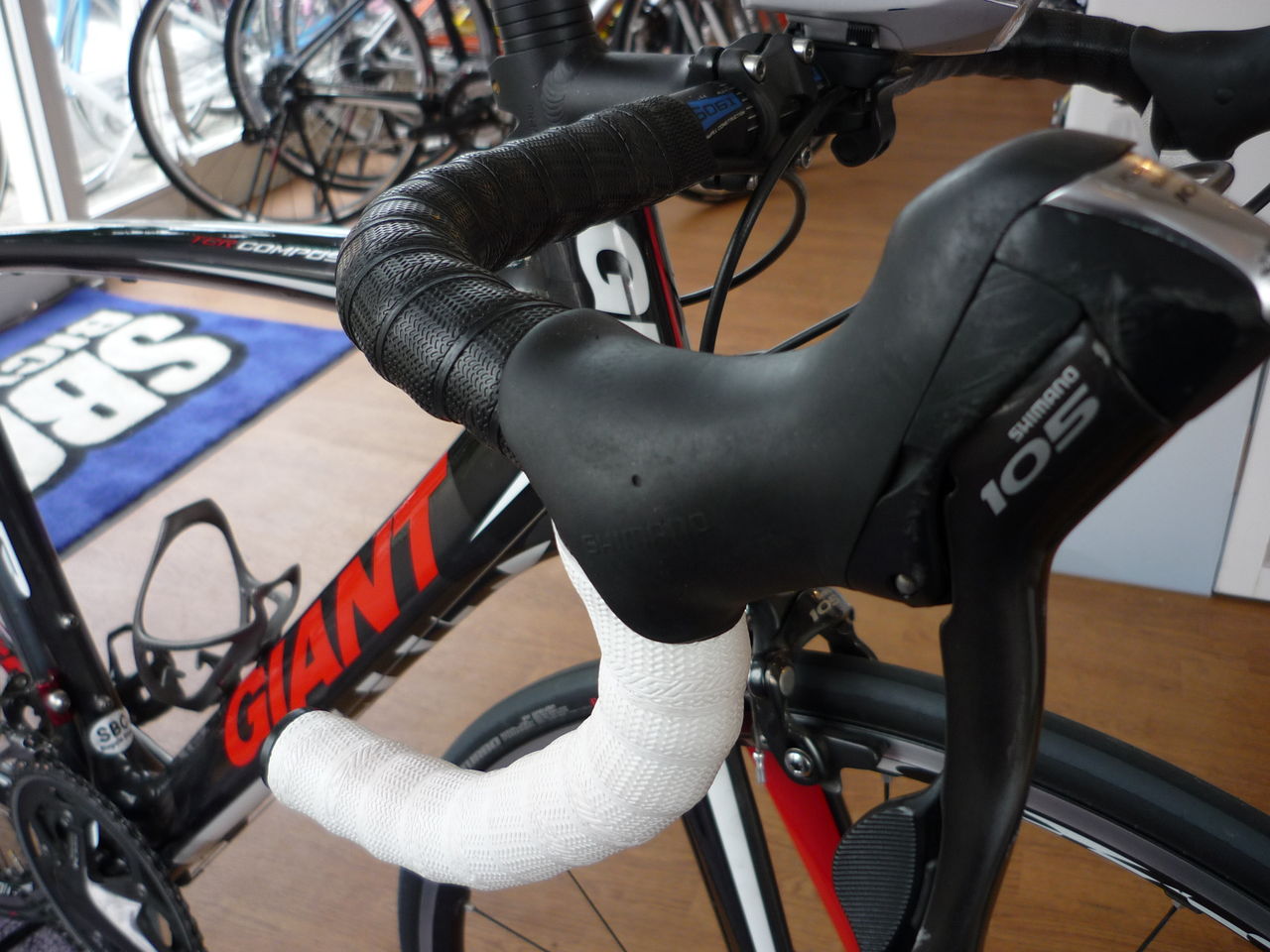 two color bar tape