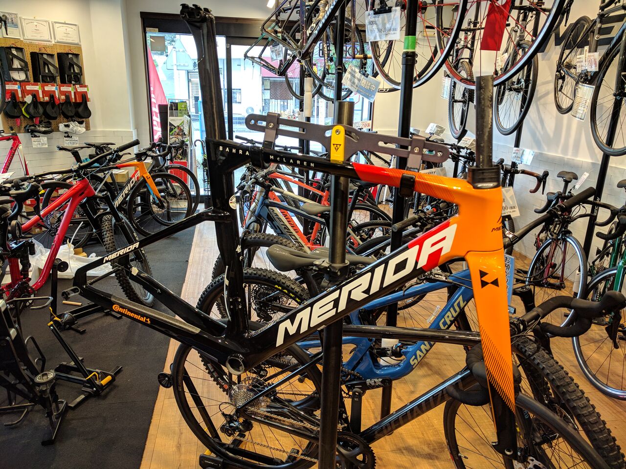 2021年MERIDA REACTO TEAMのフレーム組み依頼お受けしました 2021年MERIDA REACTO TEAMのフレーム組み依頼お受けしました