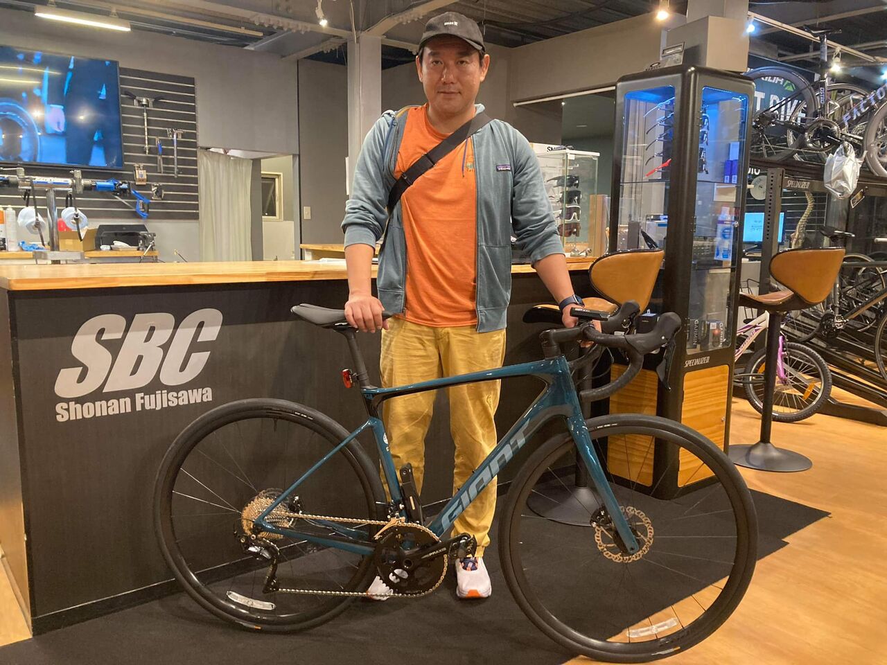 GIANT DEFY ADVANCED 2 × 納車 – SBC